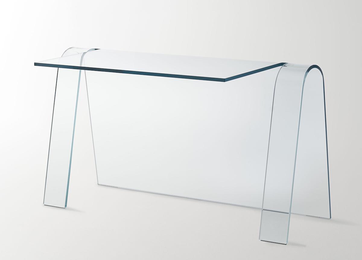 Glas Italia Folio Glass Desk