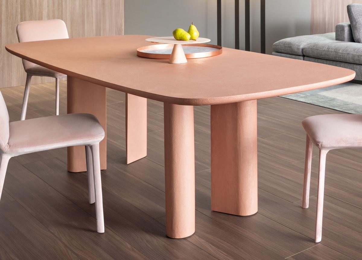 Bonaldo Geometric Dining Table (Clay)