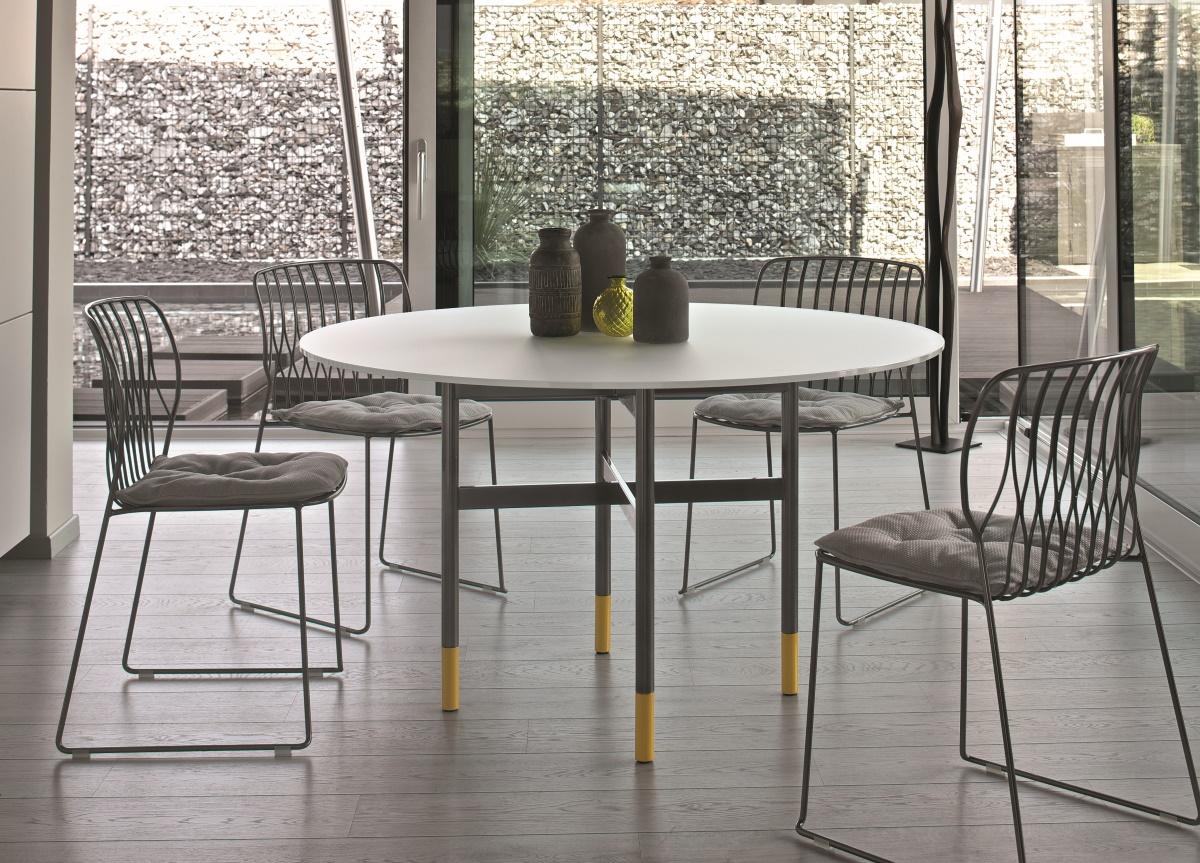 Bontempi Glamour Round Dining Table