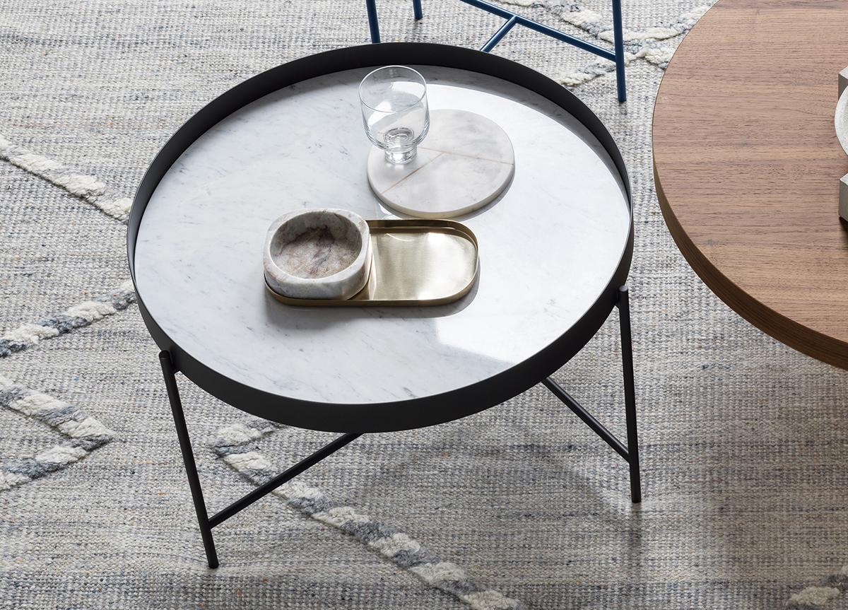 Novamobili Globe Coffee Table With Tray Top