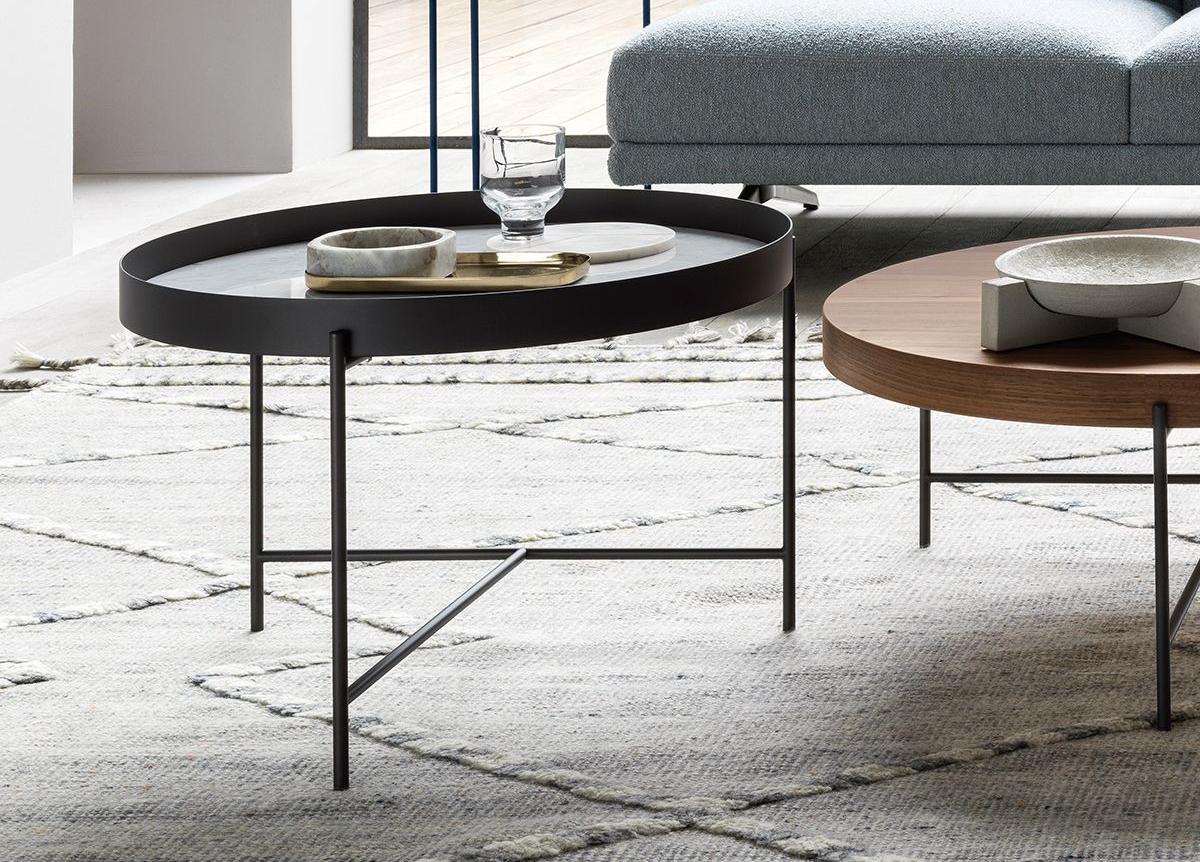 Novamobili Globe Coffee Table With Tray Top