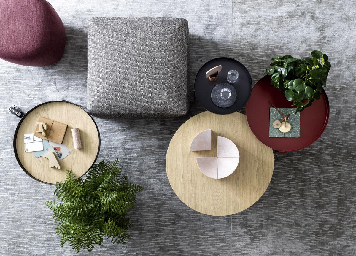 Novamobili Globe Coffee Table With Tray Top