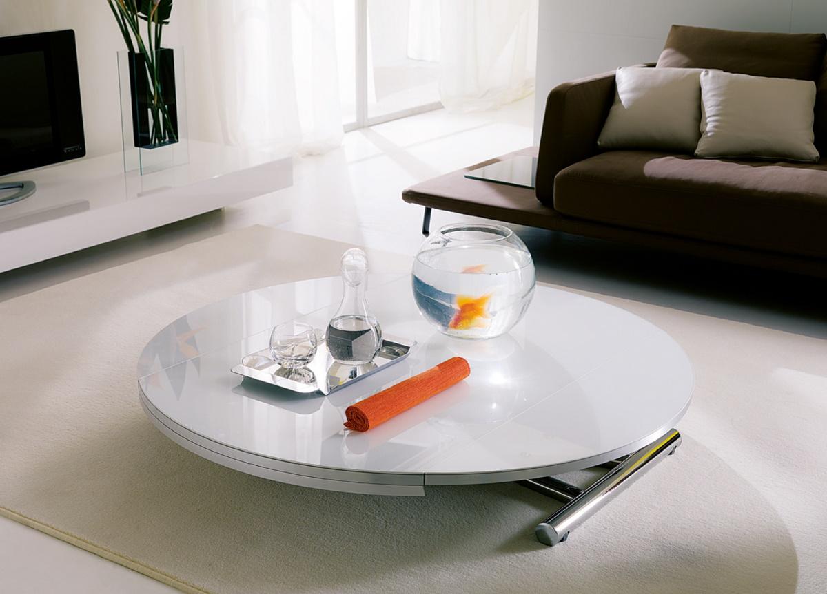 Ozzio Globe CR Transformable Coffee/Dining Table