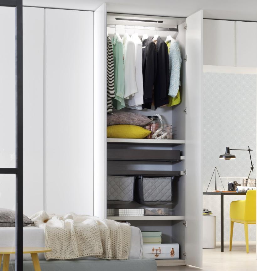 Novamobili Gola Recessed Handle Wardrobe