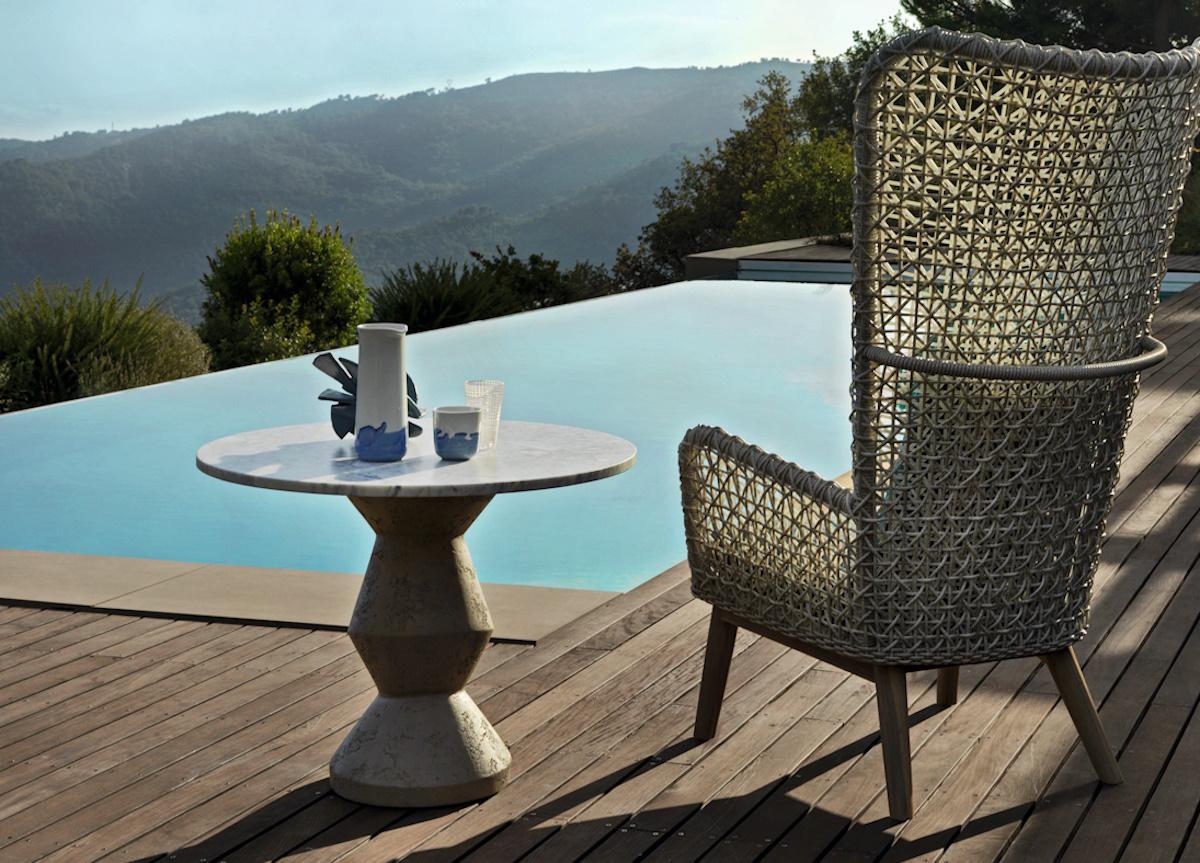 Gervasoni Inout Round Garden Bistro Table
