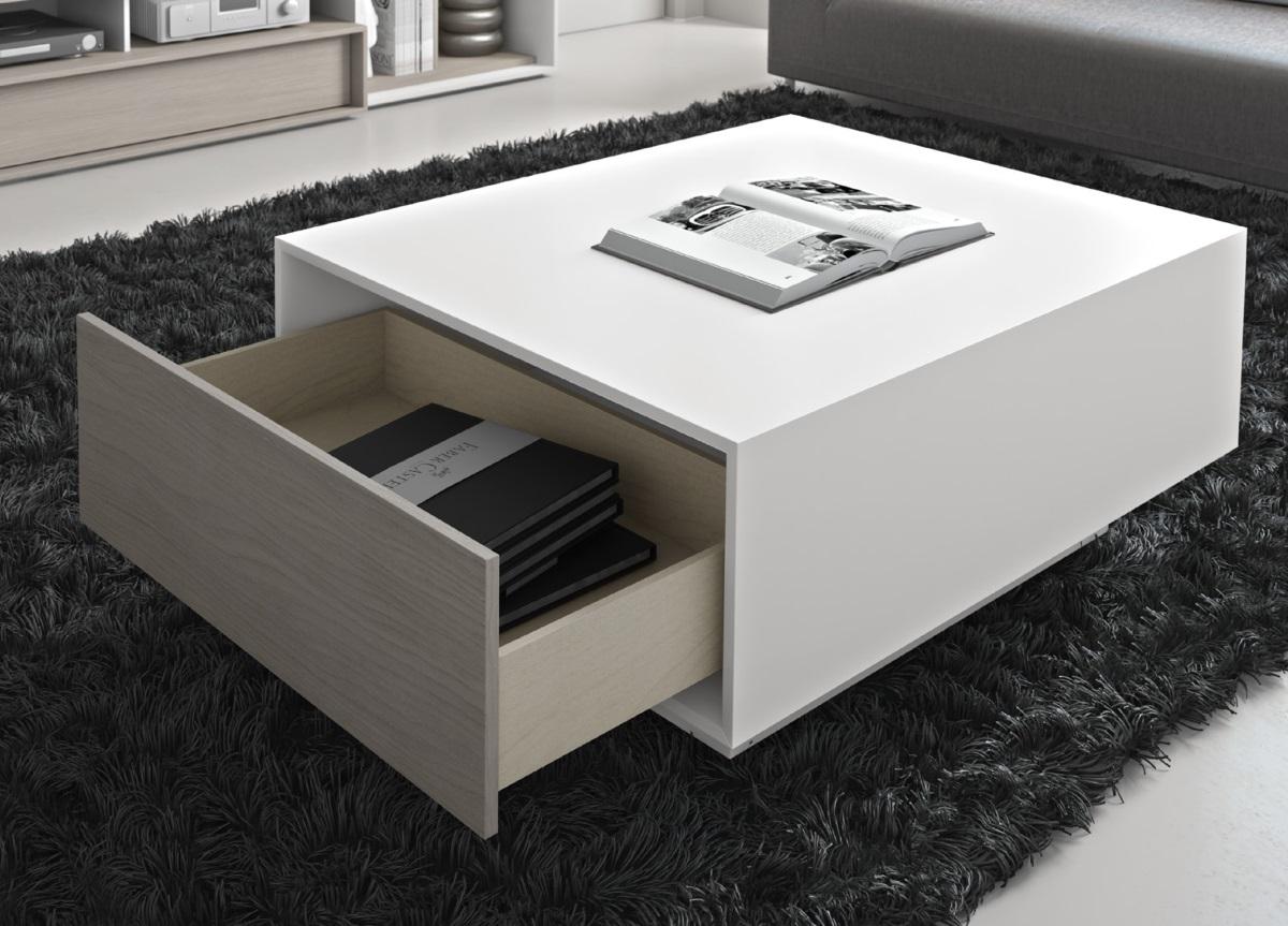 Isola Coffee Table With Drawers