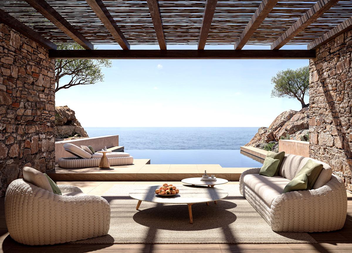 Manutti Kobo Garden Armchair