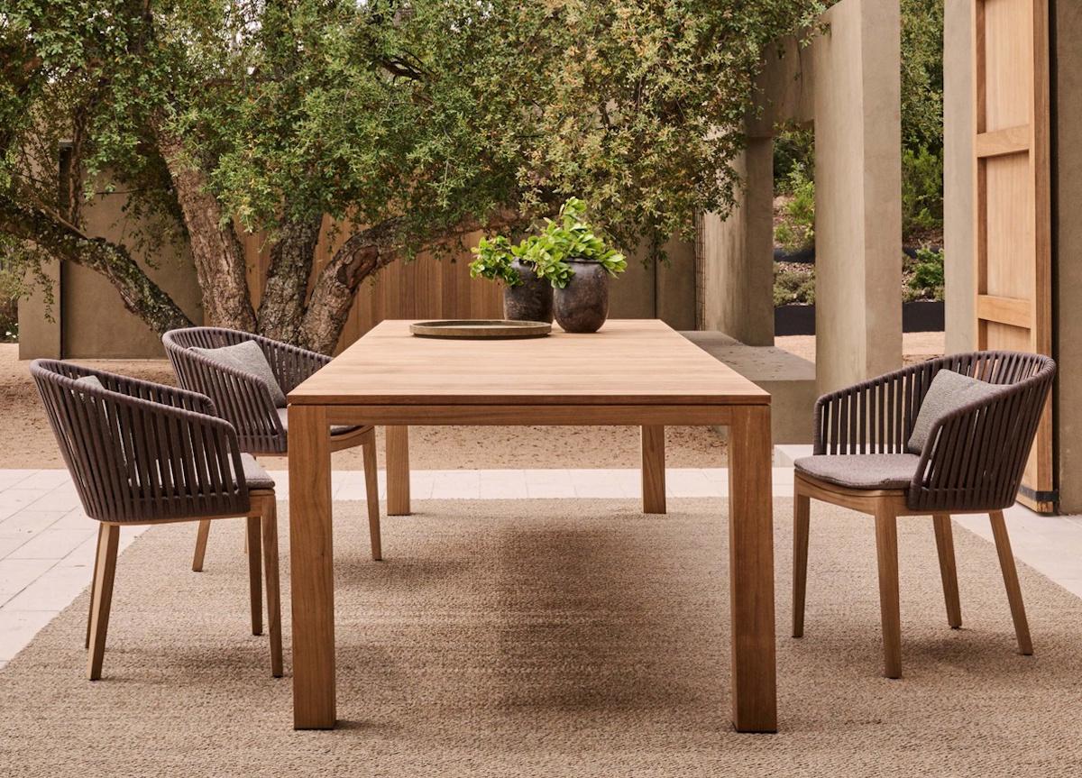 Tribu Kos Teak Garden Dining Table
