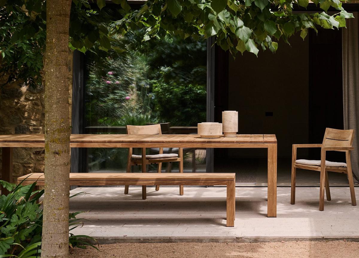 Tribu Kos Teak Garden Dining Table