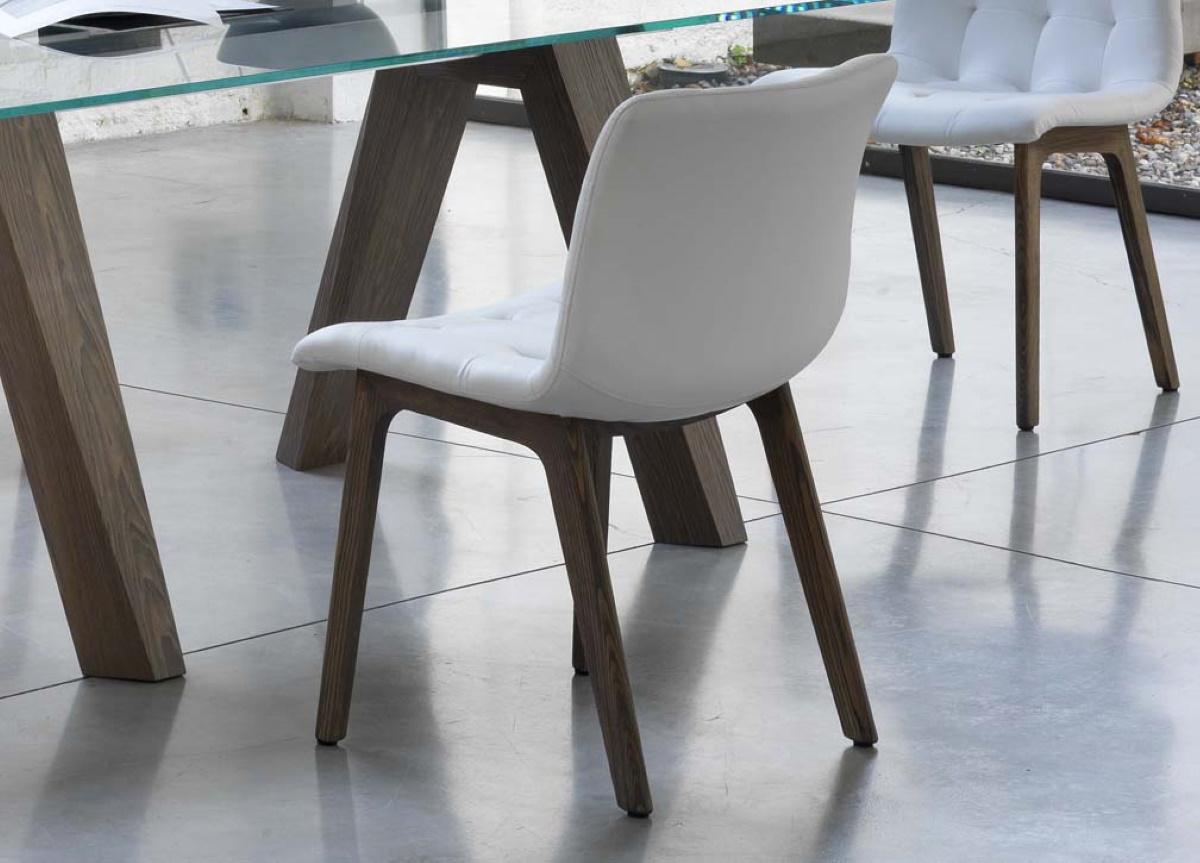 Bontempi Kuga Dining Chair (Wood)