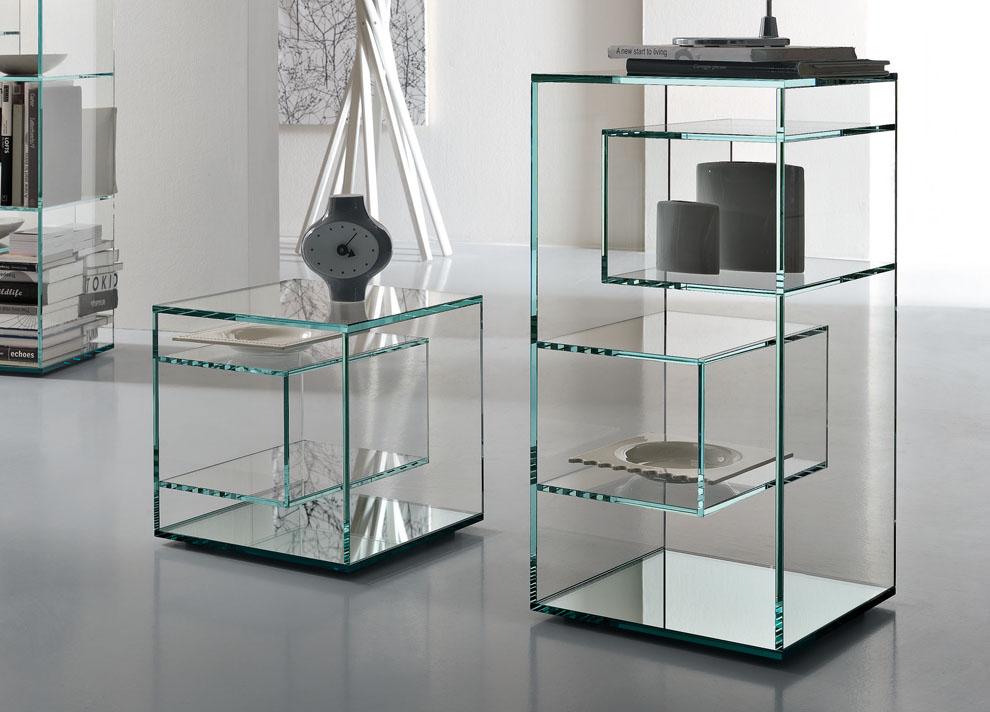 Tonelli Liber Glass Bookcase