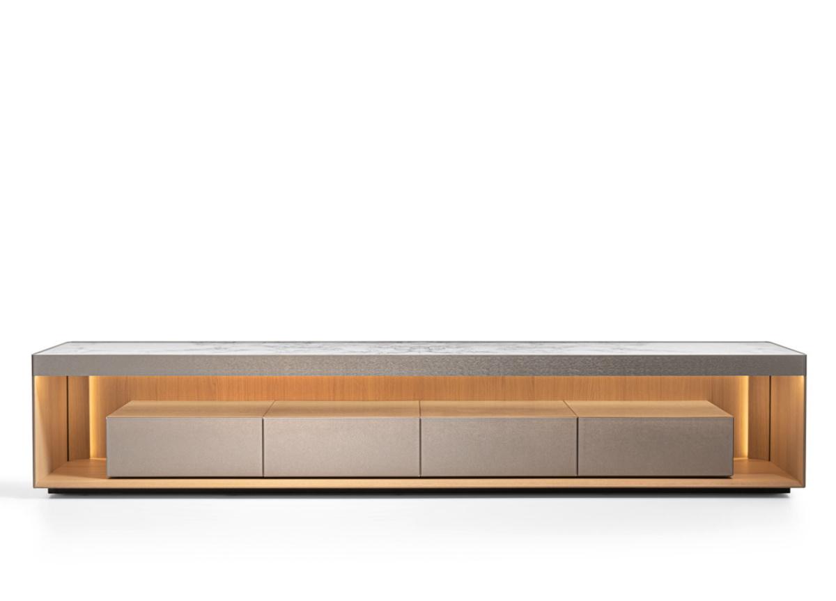 Molteni Living Box Open Sideboard