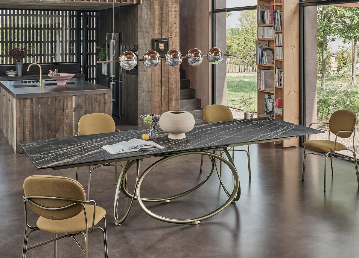 Bontempi Louis Extending Dining Table