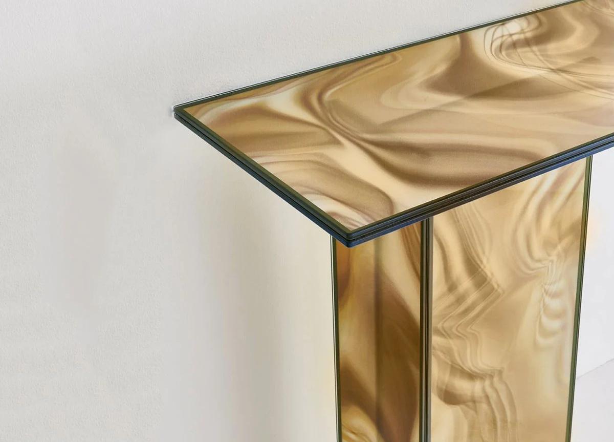 Glas Italia Liquefy Console Table