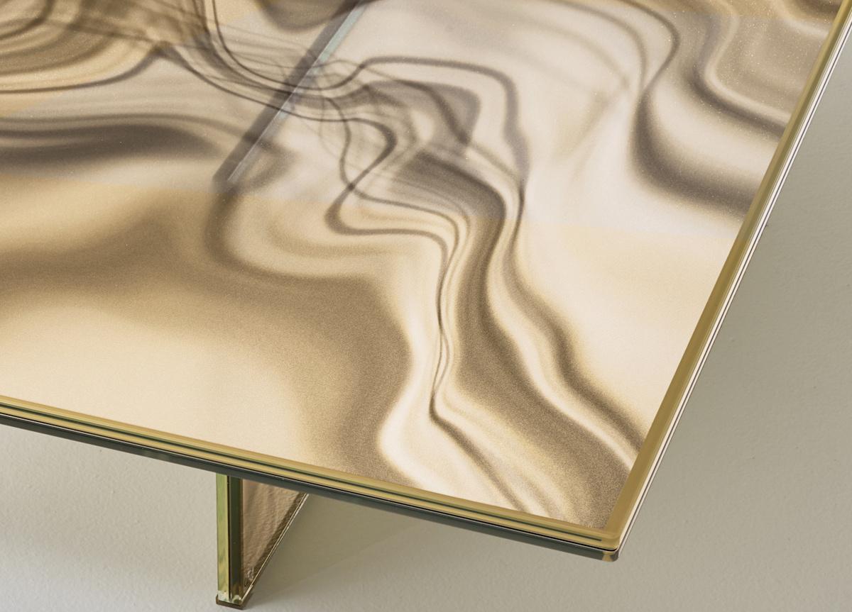 Glas Italia Liquefy Console Table