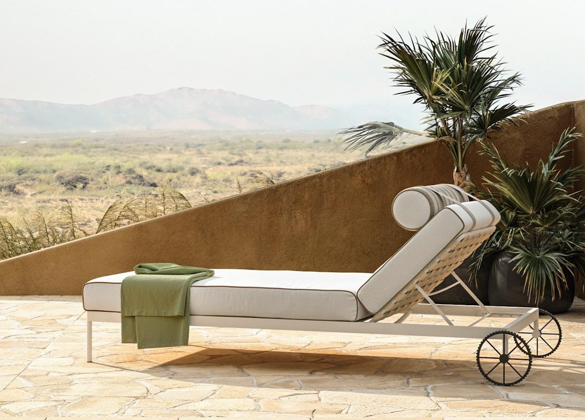 Pianca Levante Out Sun Lounger Plus
