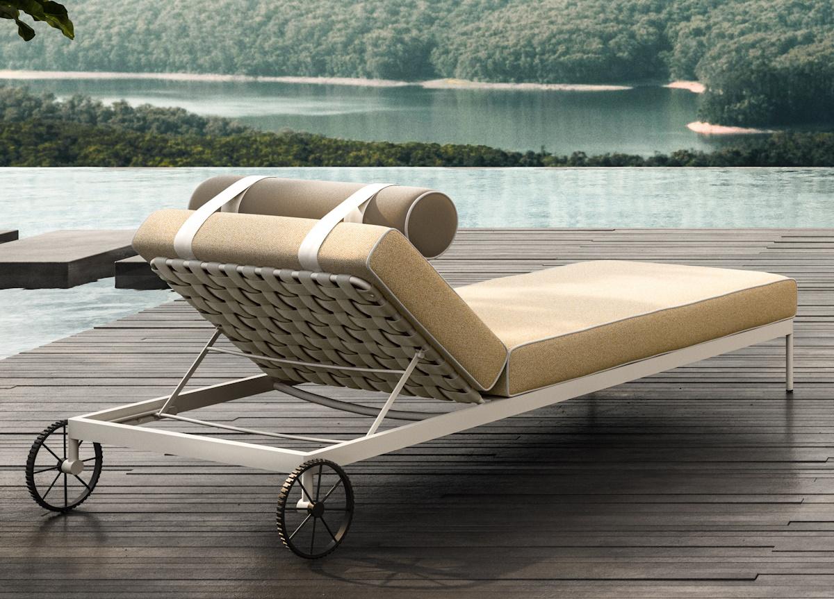 Pianca Levante Out Sun Lounger Plus