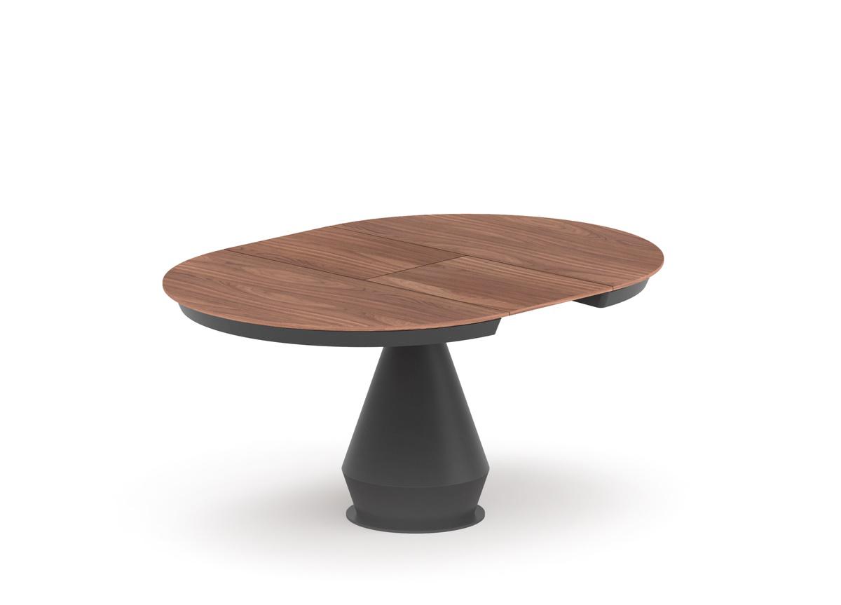 Ozzio Lycos Extending Dining Table in Wood