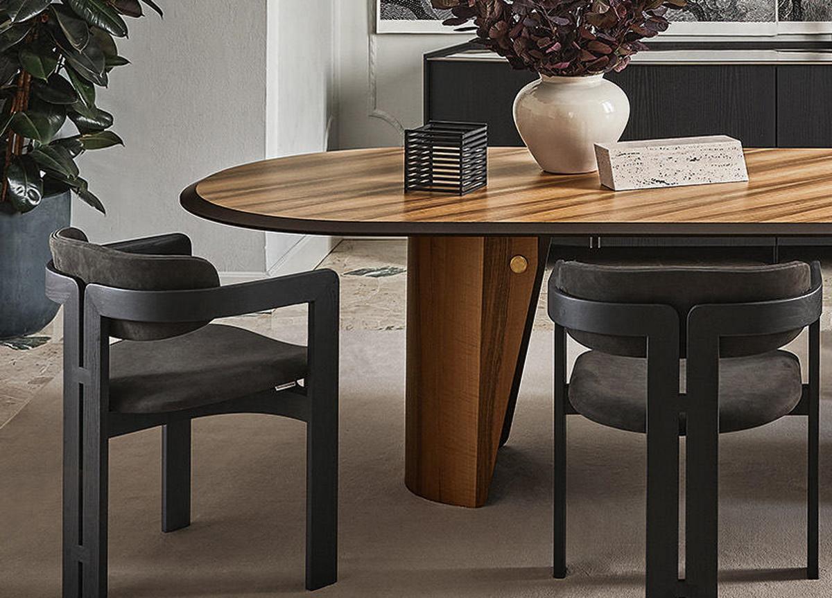 Gallotti & Radice Manto Oval Dining Table