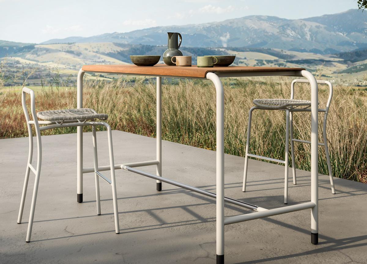 Pianca Maestrale Garden Bar Stool