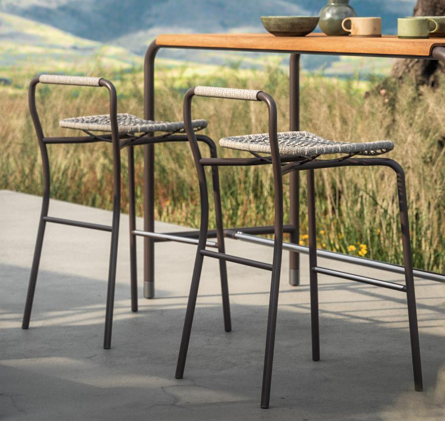 Pianca Maestrale Garden Bar Stool