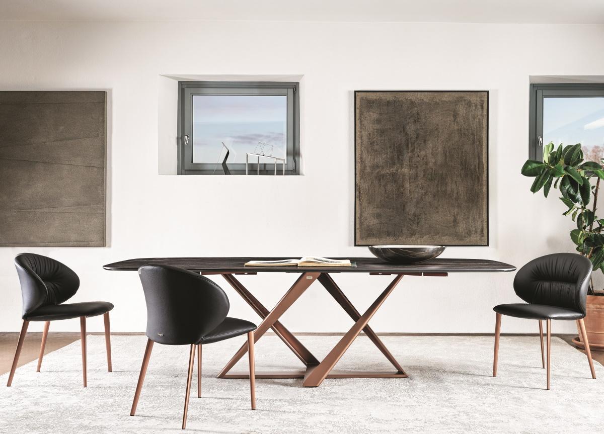 Bontempi Millennium Barrel Top Dining Table