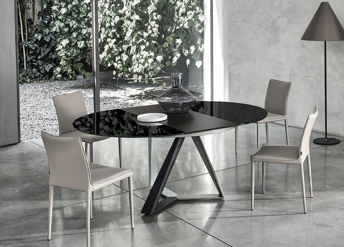 Bontempi Millennium Round Extending Dining Table