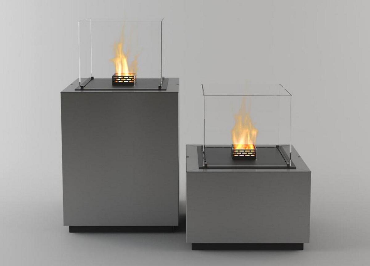 Decoflame Monaco Square Indoor/Outdoor Bioethanol Fire