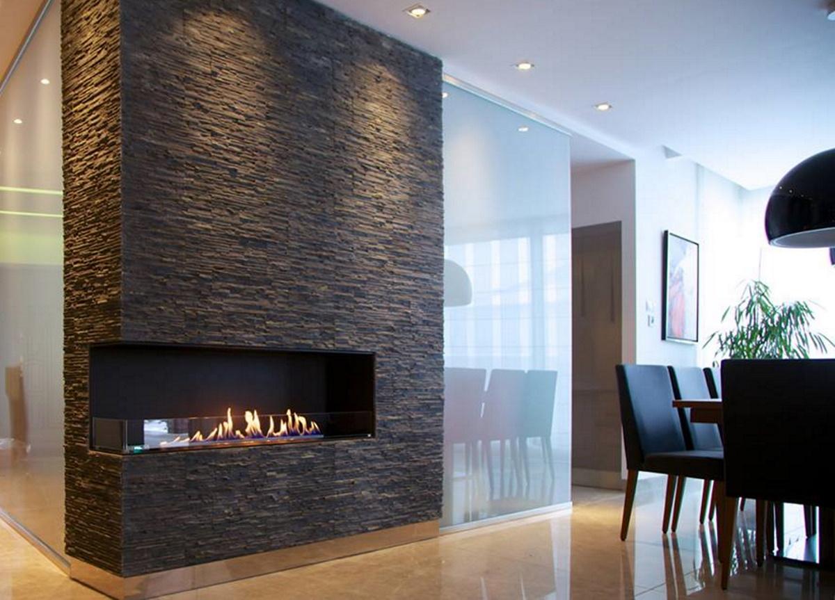 Decoflame Montreal Large E Ribbon Bioethanol Fire