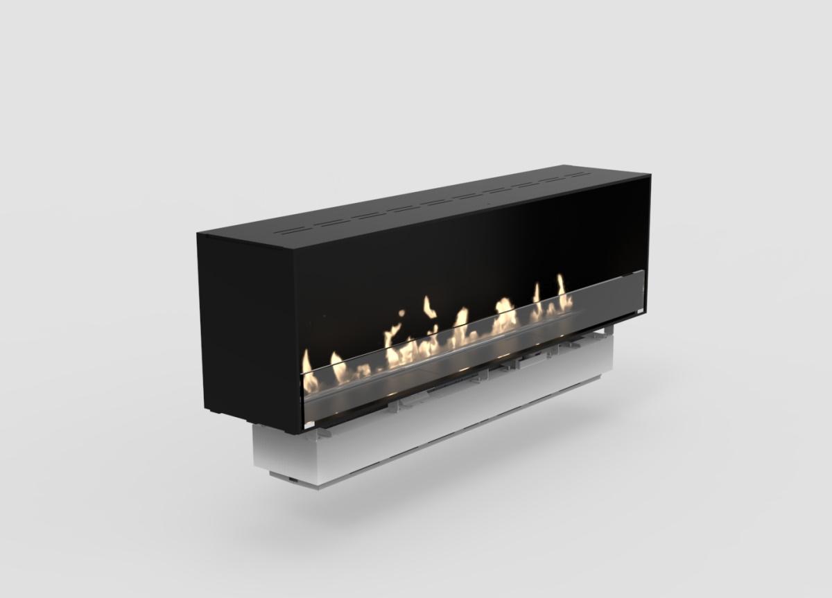 Decoflame Montreal Large E Ribbon Bioethanol Fire