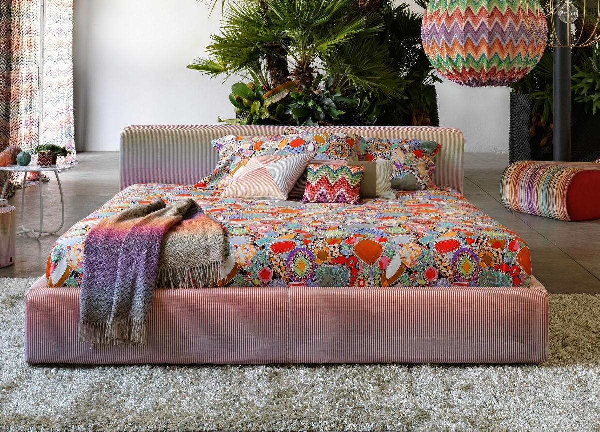 Go Modern Ltd Upholstered Beds Missoni Home Morfeo Bed