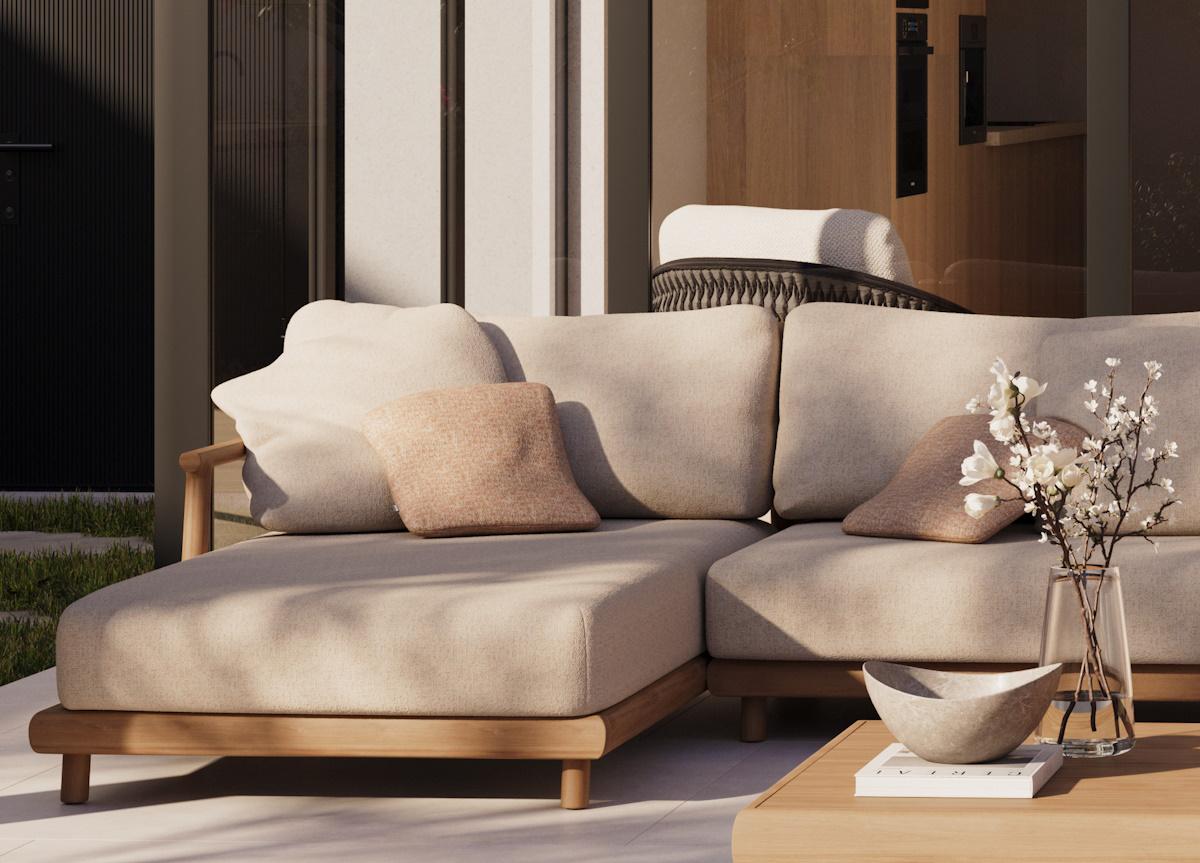 Manutti Muyu Corner Garden Sofa