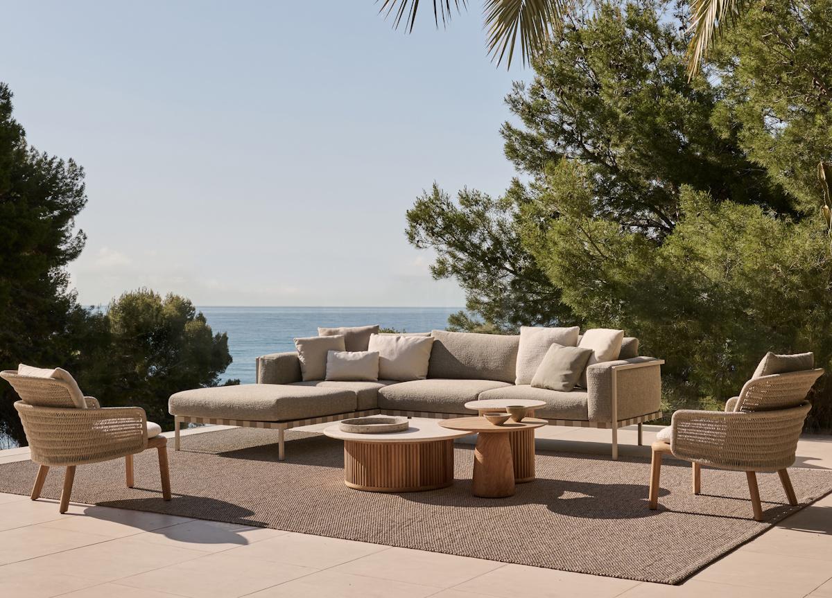 Tribu Natal Alu Corner Garden Sofa