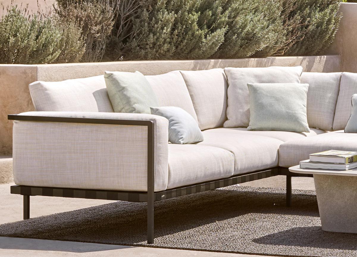 Tribu Natal Alu Large Corner Garden Sofa