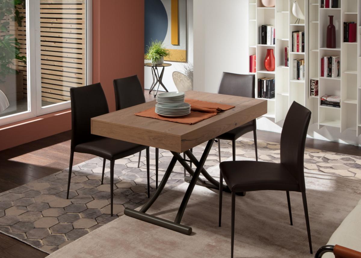 Ozzio Newood Transformable Coffee/Dining Table