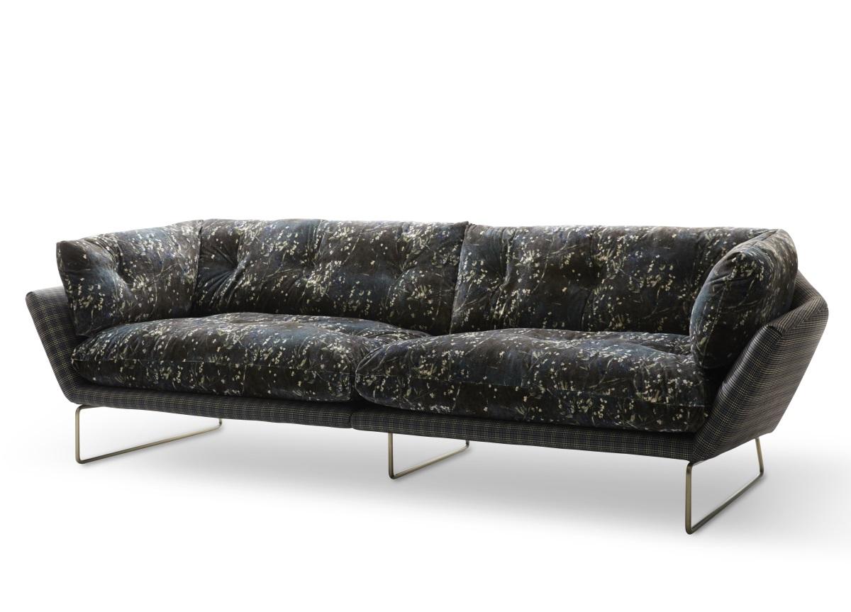 Saba New York Suite Sofa with Antonio Marras Fabric - Now Discontinued