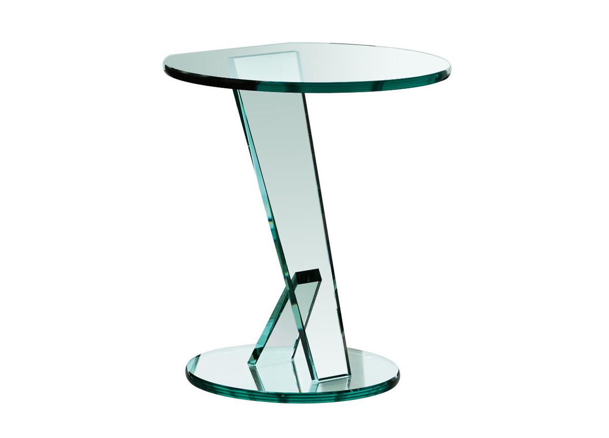 Tonelli Nicchio Glass Side Table