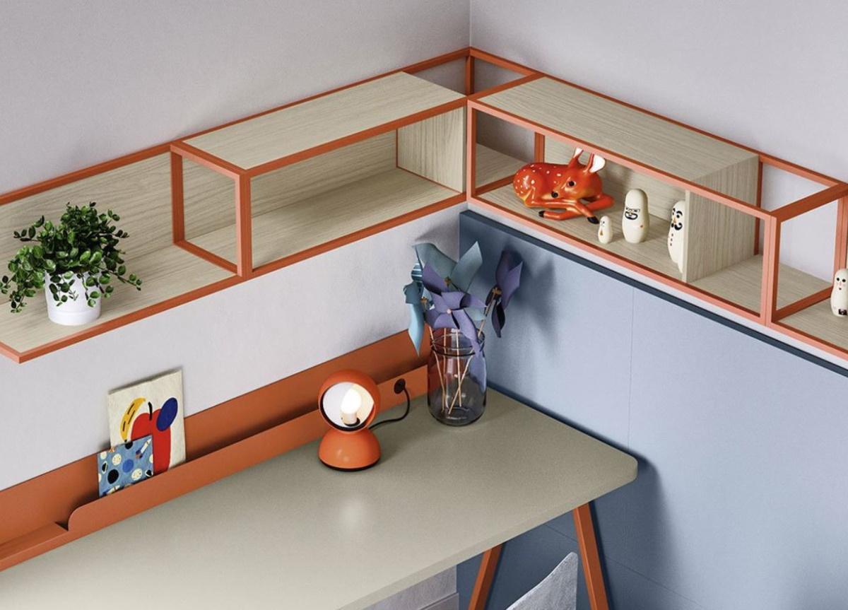 Battistella Boxy Wall Unit/Bookshelf