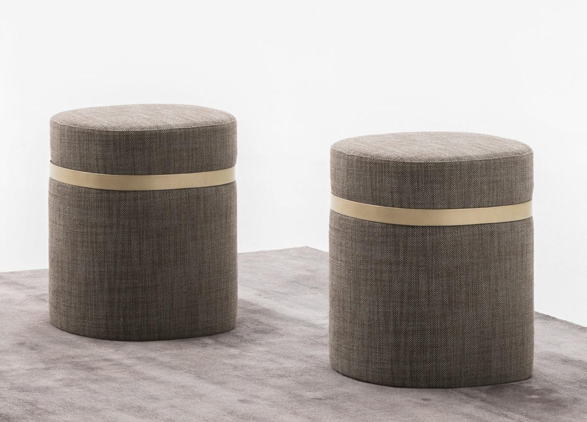 DaFre Nobu Side Table/Pouf with Storage