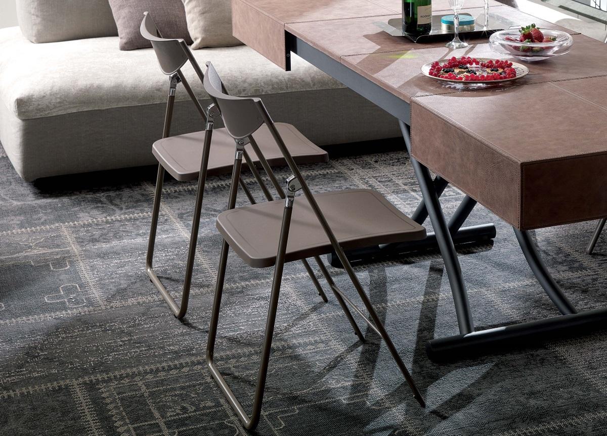 Ozzio Nobys Folding Dining Chair - Now Discontinued