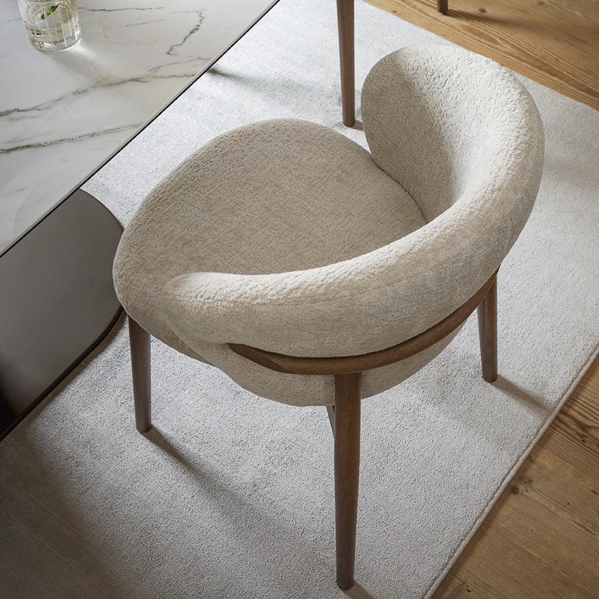 Calligaris Oleandro Dining Armchair (Wood Legs)