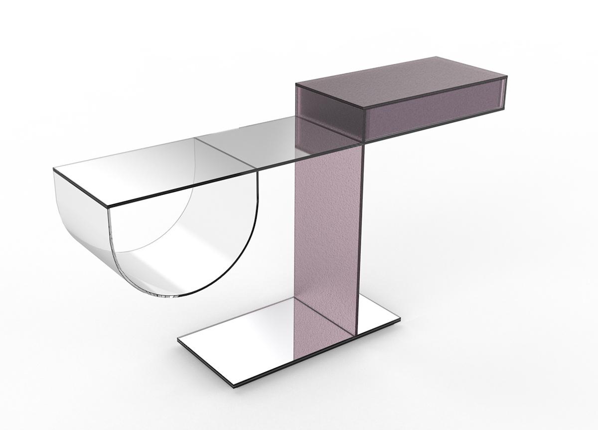 Glas Italia Ollie Console Table