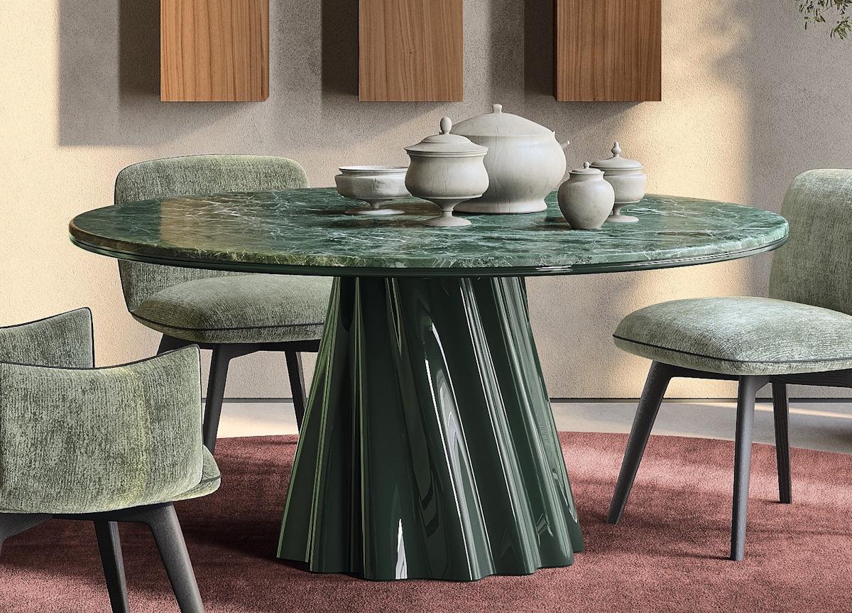 Pianca Onda Round Dining Table