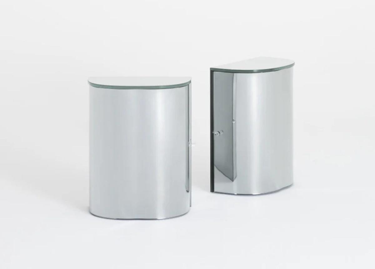 Glas Italia Oltrapo Glass Cabinet