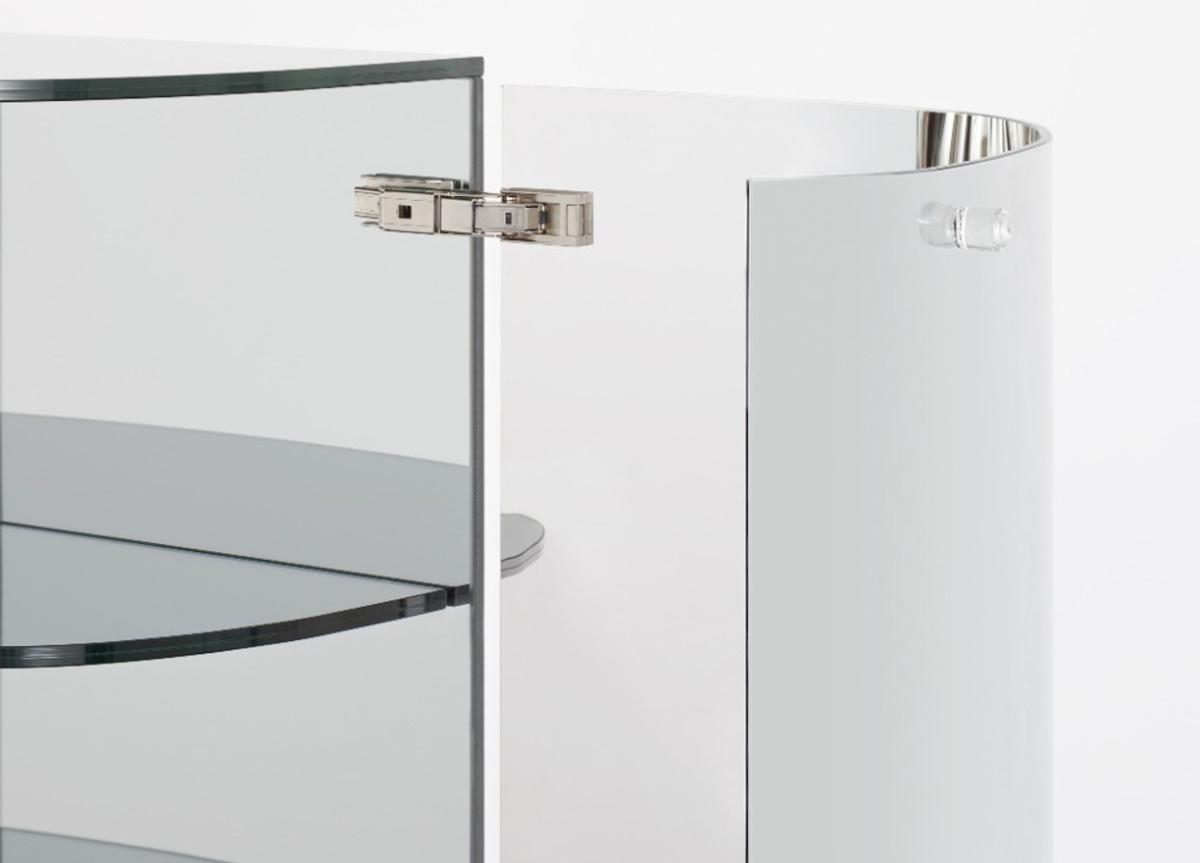 Glas Italia Oltrapo Glass Cabinet