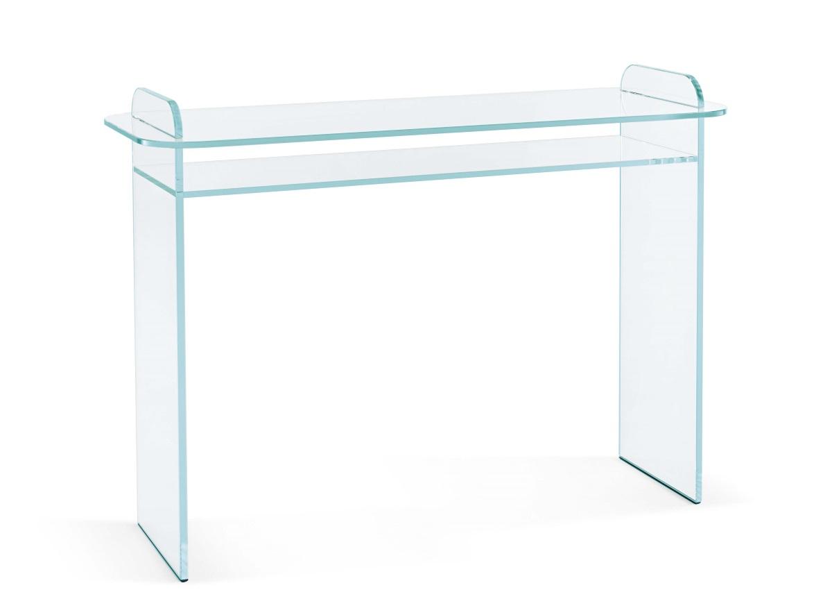 Tonelli Opalina Glass Console Table