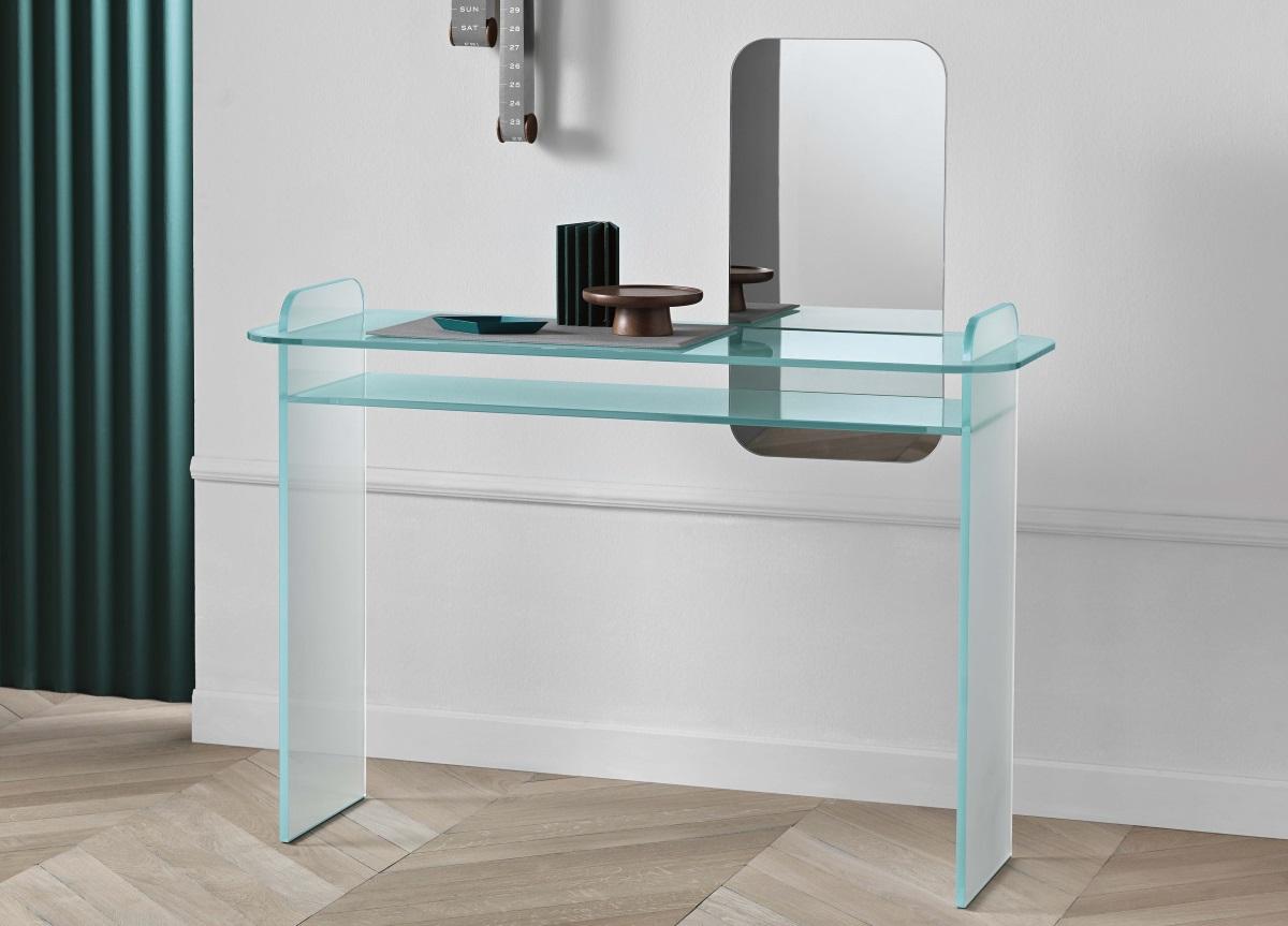 Tonelli Opalina Glass Desk- Now Discontinued