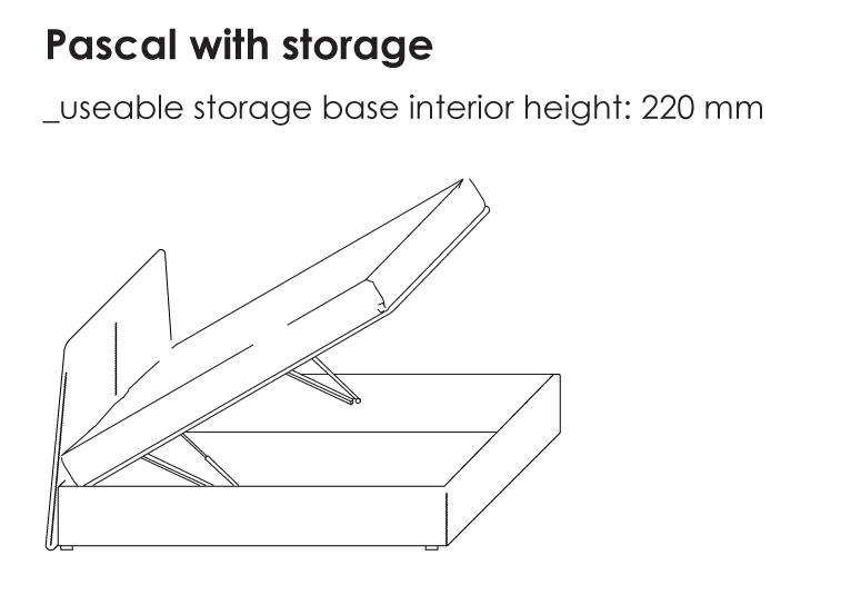 Jesse Pascal Storage Bed - Now Discontinued