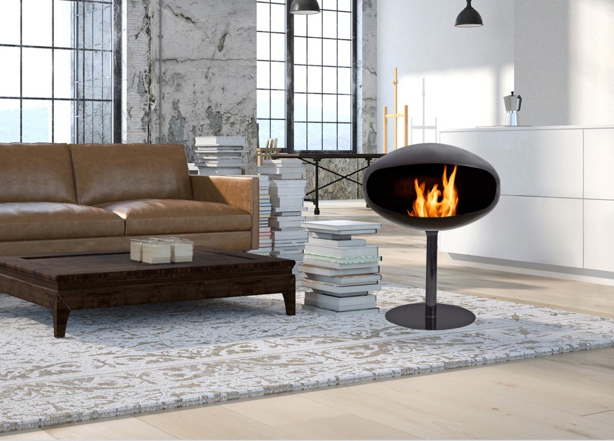 Cocoon Pedestal Fire - Black