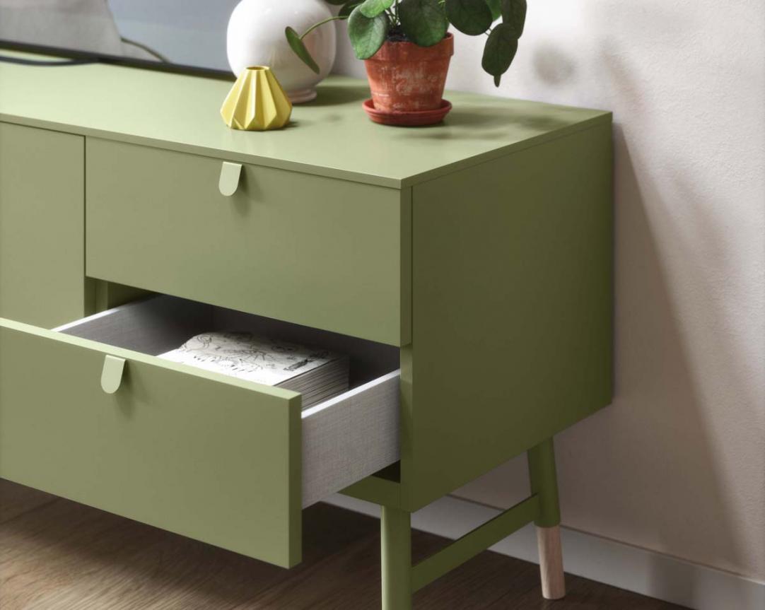 Battistella Woody 3 Drawer Sideboard